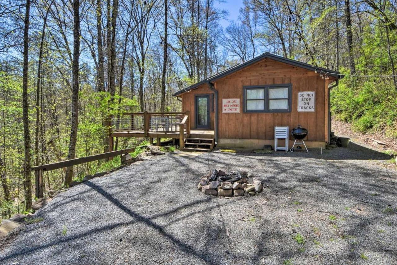 The Cottage At Camp Toccoa Blue Ridge Exterior photo