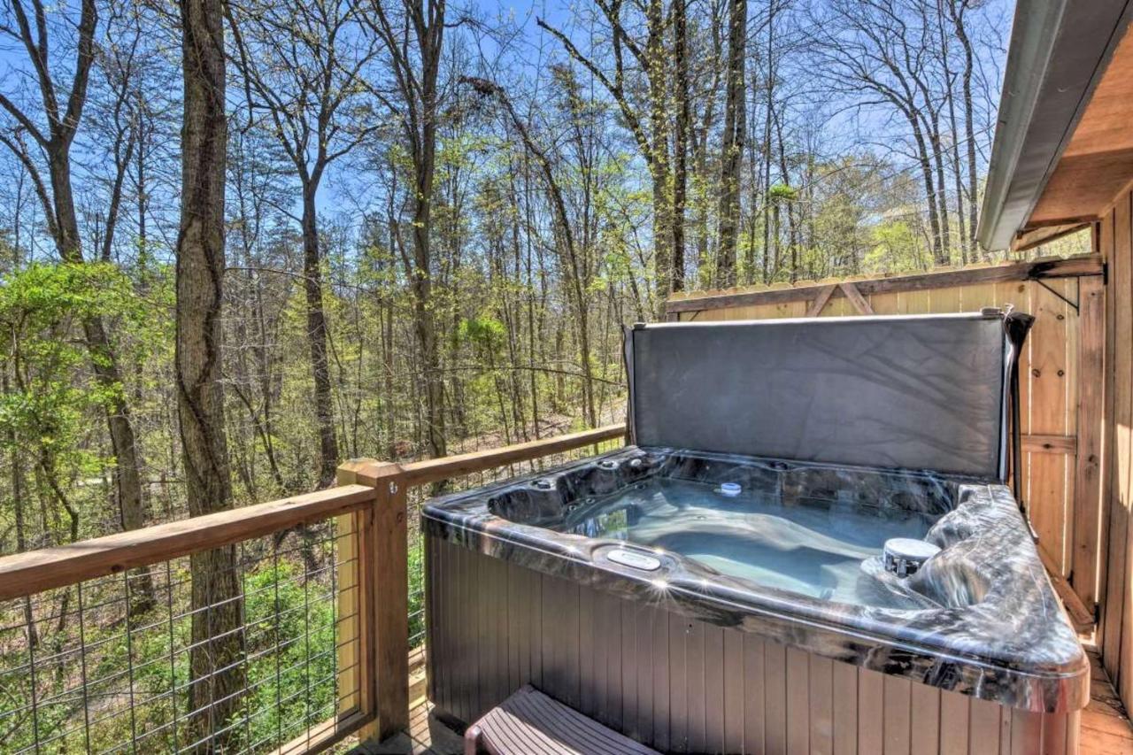 The Cottage At Camp Toccoa Blue Ridge Exterior photo