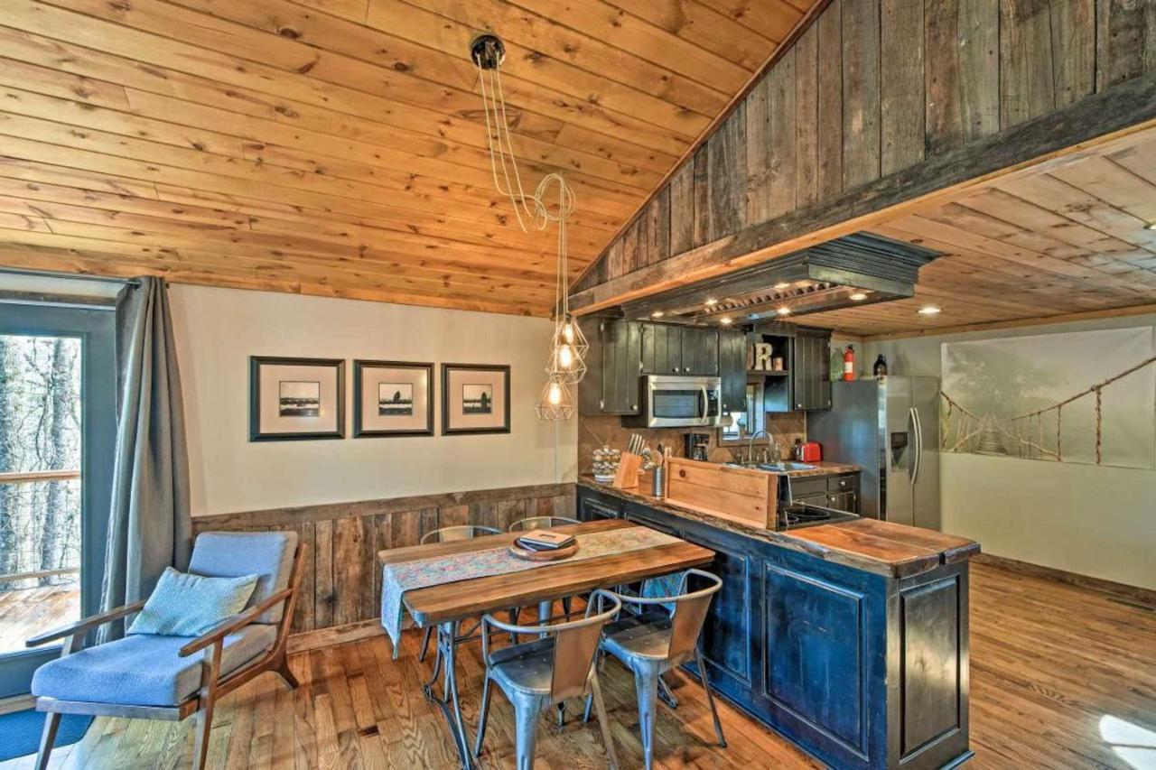 The Cottage At Camp Toccoa Blue Ridge Exterior photo
