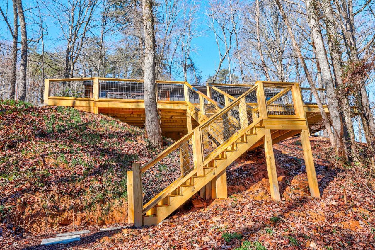 The Cottage At Camp Toccoa Blue Ridge Exterior photo